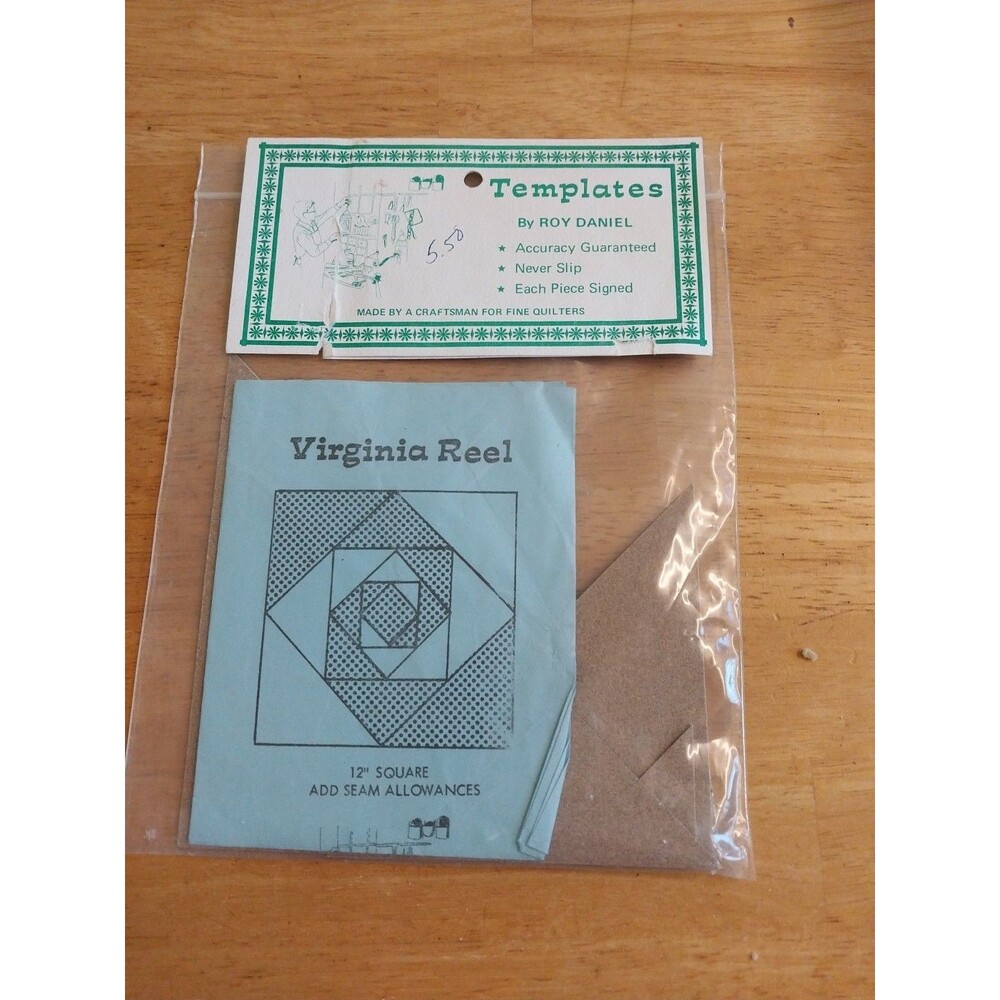 Roy Daniel Template Virginia Reel Quilt Quilting